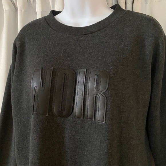 MADEWELL Appliqué NOIR Crewneck Sweatshirt - Picture 4 of 6